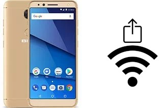 Como gerar um código QR com a senha Wifi em um BLU Vivo One