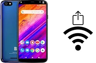 Como gerar um código QR com a senha Wifi em um BLU G5 Plus