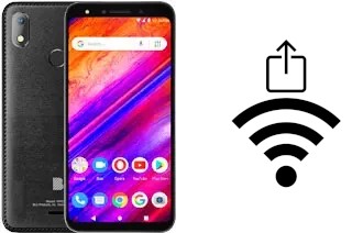 Como gerar um código QR com a senha Wifi em um BLU Vivo X5