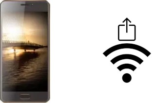 Como gerar um código QR com a senha Wifi em um Bluboo D2