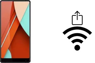 Como gerar um código QR com a senha Wifi em um Bluboo D5 Pro