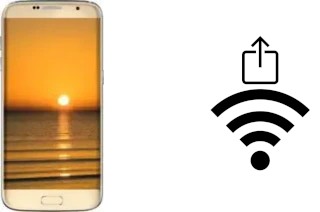 Como gerar um código QR com a senha Wifi em um Bluboo Edge