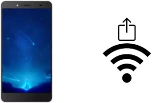 Como gerar um código QR com a senha Wifi em um Bluboo Maya Max