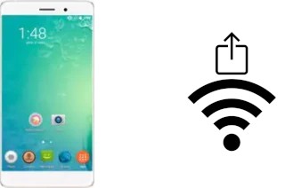 Como gerar um código QR com a senha Wifi em um Bluboo Maya