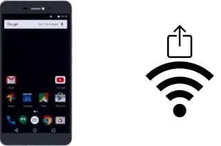 Como gerar um código QR com a senha Wifi em um Bluboo Picasso 4G