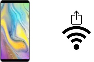 Como gerar um código QR com a senha Wifi em um Bluboo S3