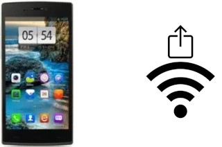 Como gerar um código QR com a senha Wifi em um Bluboo X2