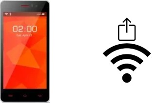 Como gerar um código QR com a senha Wifi em um Bluboo X4