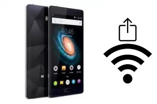 Como gerar um código QR com a senha Wifi em um Bluboo Xtouch