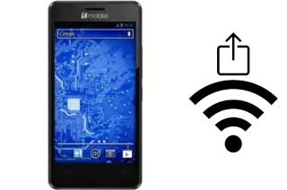 Como gerar um código QR com a senha Wifi em um Bmobile AX1020