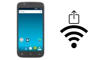 Como gerar um código QR com a senha Wifi em um Bmobile AX1075