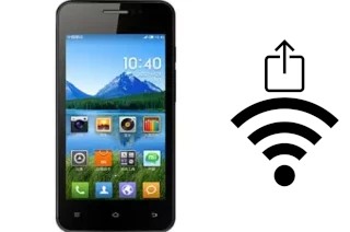 Como gerar um código QR com a senha Wifi em um Bmobile AX524