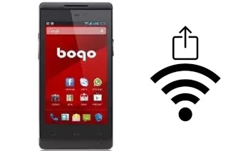 Como gerar um código QR com a senha Wifi em um Bogo BO-LFSPSL4QCI