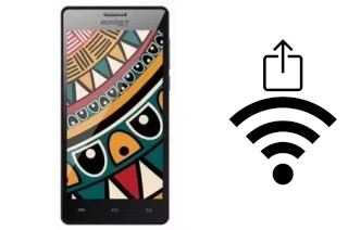 Como gerar um código QR com a senha Wifi em um Boost Shaker Slim