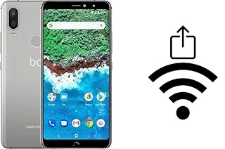 Como gerar um código QR com a senha Wifi em um BQ Aquaris X2 Pro