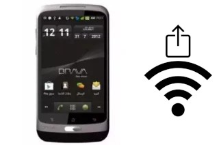 Como gerar um código QR com a senha Wifi em um Brava DM-990