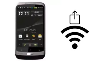 Como gerar um código QR com a senha Wifi em um Brava Vega DM-990