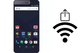 Como gerar um código QR com a senha Wifi em um Bravis A505 Joy Plus