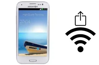 Como gerar um código QR com a senha Wifi em um Brigmton BPhone 470DC