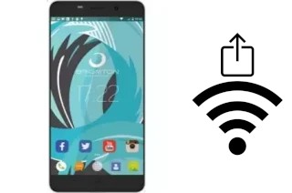 Como gerar um código QR com a senha Wifi em um Brigmton BPhone 553QC