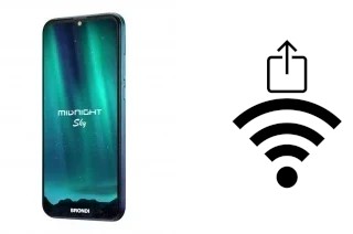 Como gerar um código QR com a senha Wifi em um Brondi MIDNIGHT SKY