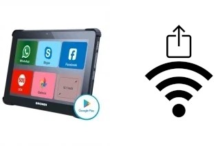 Como gerar um código QR com a senha Wifi em um Brondi TABLET