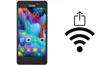 Como gerar um código QR com a senha Wifi em um Casper Via E1C