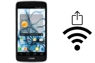 Como gerar um código QR com a senha Wifi em um Casper Via V4