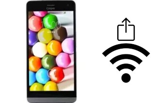 Como gerar um código QR com a senha Wifi em um Casper VIA V5