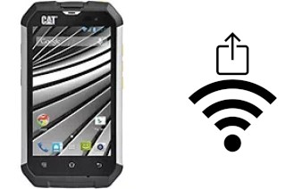 Como gerar um código QR com a senha Wifi em um Cat B15 Q