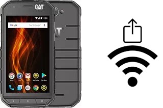 Como gerar um código QR com a senha Wifi em um Cat S31