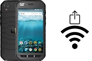 Como gerar um código QR com a senha Wifi em um Cat S41