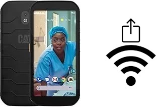 Como gerar um código QR com a senha Wifi em um Cat S42 H+