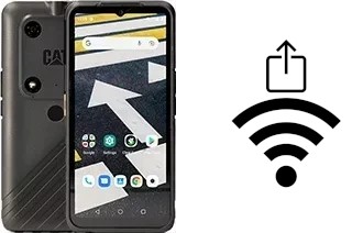 Como gerar um código QR com a senha Wifi em um Cat S53