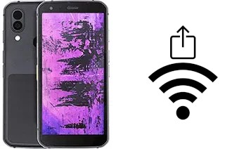 Como gerar um código QR com a senha Wifi em um Cat S62 Pro