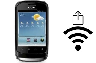 Como gerar um código QR com a senha Wifi em um CCE SM55