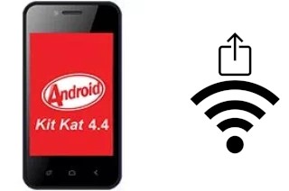 Como gerar um código QR com a senha Wifi em um Celkon Campus One A354C