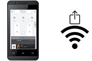 Como gerar um código QR com a senha Wifi em um Celkon A35k Remote