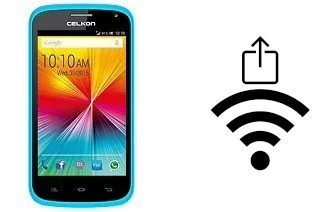 Como gerar um código QR com a senha Wifi em um Celkon A407