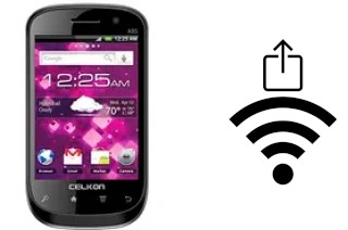 Como gerar um código QR com a senha Wifi em um Celkon A95