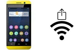 Como gerar um código QR com a senha Wifi em um Celkon AR40