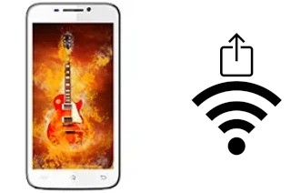 Como gerar um código QR com a senha Wifi em um Celkon AR50