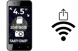 Como gerar um código QR com a senha Wifi em um Celkon Diamond Q4G