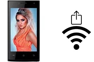 Como gerar um código QR com a senha Wifi em um Celkon Campus Crown Q40