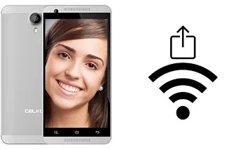 Como gerar um código QR com a senha Wifi em um Celkon Q54+