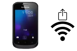 Como gerar um código QR com a senha Wifi em um Cellacom T702A