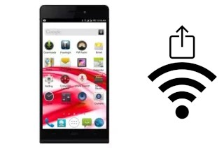 Como gerar um código QR com a senha Wifi em um CellAllure Amazing II