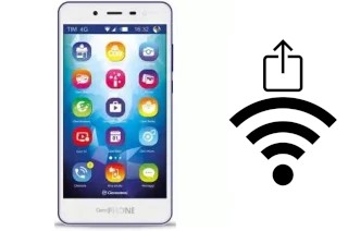 Como gerar um código QR com a senha Wifi em um Clementoni Clemphone 7