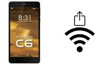 Como gerar um código QR com a senha Wifi em um Cloud Mobile Typhoon C6