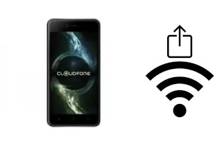 Como gerar um código QR com a senha Wifi em um CloudFone Cloudfone Thrill Power N